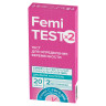 Тест для определения беременности FEMiTEST Суперчувствительный, 20мМЕ, тест-полоска 2шт