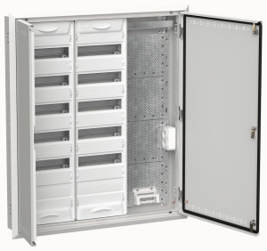 IEK TITAN 5 щит (корпус) метал. комб. ЩРв-144 (3х72) 1005х885х130 встраив бел IP30 TI5-51-V-3X072-30