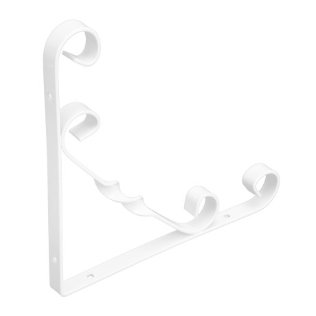 Кронштейн декоративный, 200 х 200 мм, белый Сибртех