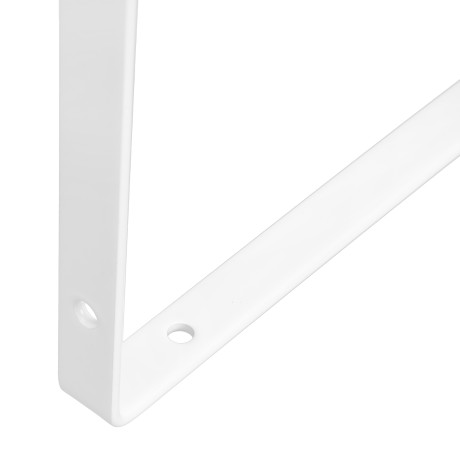 Кронштейн декоративный, 200 х 200 мм, белый Сибртех