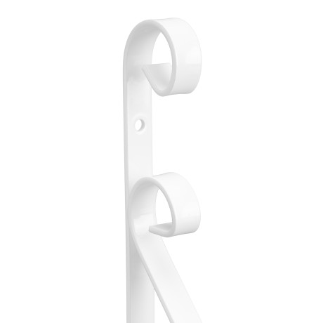 Кронштейн декоративный, 200 х 200 мм, белый Сибртех