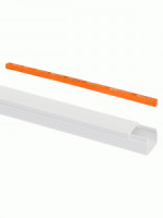 TDM кабель-канал 16х16 белый 2м (в уп.100м, цена за 1м) (100!) (замена 330855) SQ0402-1003