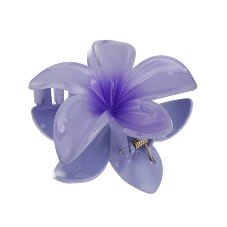 Краб для волос Ботаника, тм ЮНИLOOK, пластик, 8 см, 4 цвета