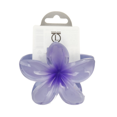 Краб для волос Ботаника, тм ЮНИLOOK, пластик, 8 см, 4 цвета