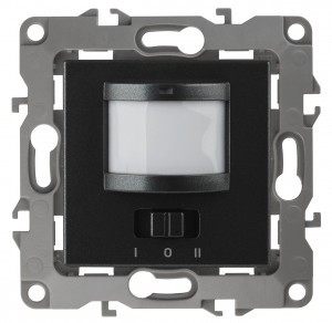 ЭРА 12 мех. датчик движ., СУ 2-проводной, 200Вт, антрацит, автоклеммы 12-4103-05 1048