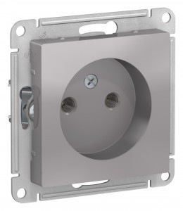 Systeme Electric AtlasDesign мех. роз. СУ 1 мест. алюм. (пл.осн.) ATN000341 (10!)