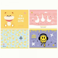 Альбом для рисования 12л., А4, на скрепке BG &quot;Mix. Универсальный&quot;, эконом Арт.339453