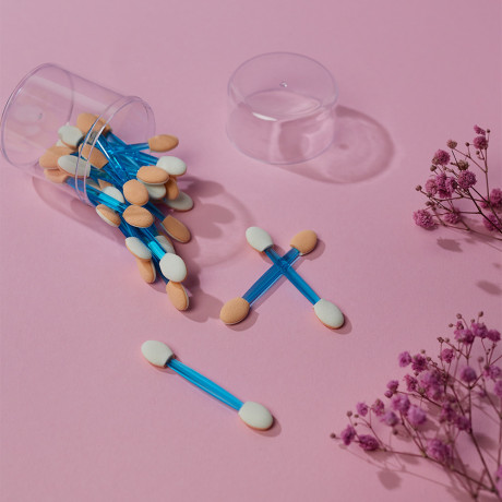 Набор аппликаторов 4-х сторонних 10 шт тм  ЮНИLOOK, латекс, пластик, 6см