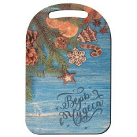 Доска разделочная &quot;Верь в чудеса&quot;, 29*18,5см, береза МБ2-154 Мультидом