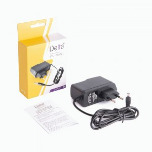 Сет. адаптер/зарядник/блок пит. Дельта+ETL-122000 2000 AC/DC (12V 2A) импул. 5.5x2.5 штек,(+пол.)