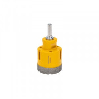 KRANZ Коронка алмазная по керамограниту/железобетону М14 вакуумное спекание 50мм, для УШМ KR-92-1021