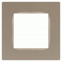 ЭРА 12 рамка СУ 1 мест. Классик, шампань 12-5201-04