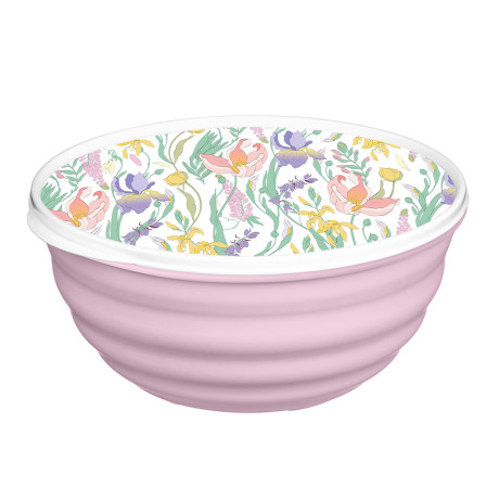 Ботаника Миска Latina 2,1л с крышкой, пластик, 3 цвета