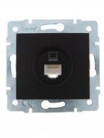 Lezard KARINA мех. роз. СУ 1 мест. комп. чёрн. бархат (корп. ABS) 707-4288-139