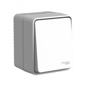 Systeme Electric AtlasDesign Profi54 выкл. ОУ 1 кл. (перекл проход)10А (IP54)серый ATN543061(12!)