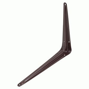 Уголок д/полок Кунгур МК 200*250 корич. (40,10)