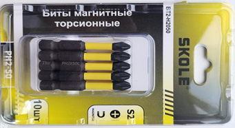 Бита магнитная торсионная PH2-70