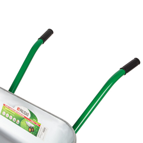 Тачка садовая, два колеса, грузоподъемность 170 кг, объем 78 л Palisad