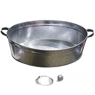 Таз 23л оцинкованный овальный (Омутнинск) х5