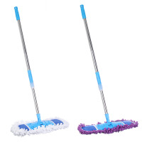 VETTA Швабра с насадкой из микрофибры 42х12 см, телескоп. стальной черенок 70-120 см, пластик