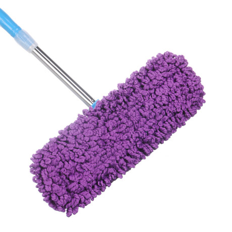 VETTA Швабра с насадкой из микрофибры 42х12 см, телескоп. стальной черенок 70-120 см, пластик