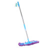 VETTA Швабра с насадкой из микрофибры 42х12 см, телескоп. стальной черенок 70-120 см, пластик