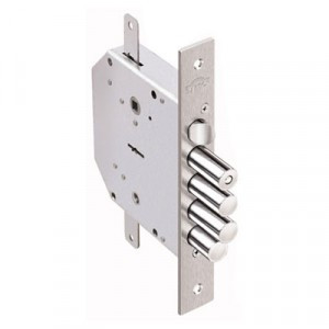 Эльбор Замок врезной тяжелый 1.06.43.5.5 (Кл.6.11.08 НБ.Ч) длин.кл. Гранит правый задв с/т б/о (10)