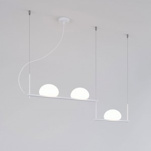 Eurosvet св-к подвесной G9 3x25 Вт 1160х1160х1200 металл белый Stair 70145/3 a061371