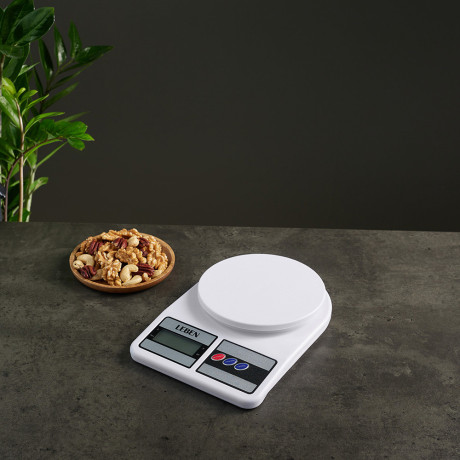 LEBEN Весы кухонные электронные, пластик (точн. измер. 1 гр.)