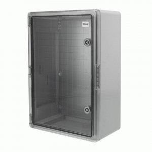 REXANT Корпус пластиковый ЩМПп с монтажной панелью,прозрач.дверц 500х350х190мм ABS УХЛ1 IP65 11-0415