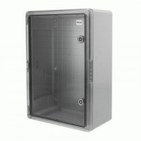REXANT Корпус пластиковый ЩМПп с монтажной панелью,прозрач.дверц 500х350х190мм ABS УХЛ1 IP65 11-0415