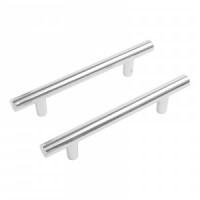 Ручка-рейлинг мебельная 96 A8925-96 CP хром 2шт (цена за пару (15, 150) StahlBuro