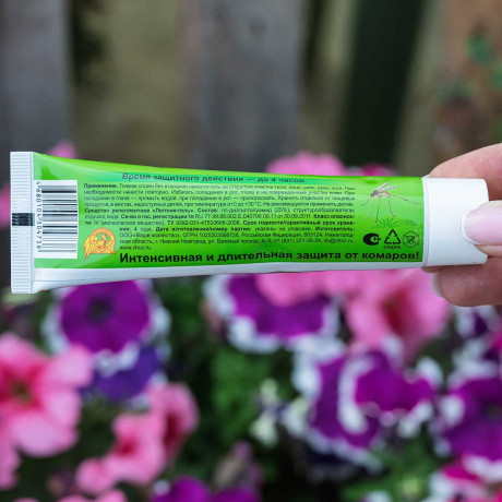 Гель от комаров 50 гр ЛЮТОНЯ Ваше Хозяйство х40