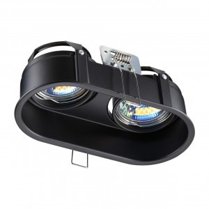 NOVOTECH 370841 SPOT NT22 278 черн. св-к встр. GU10 2*50W 220V CLOUD