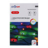 СНОУ БУМ Гирлянда эл. вьюн 9м, 100 LED, мультицвет, 8 реж, ПВХ черный, 220В