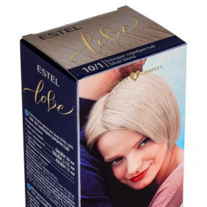 ESTEL LOVE Стойкая крем-краска для волос тон 10/1 Блондин серебристый