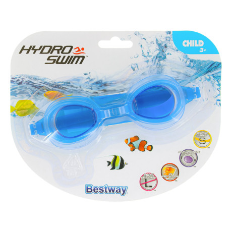 BESTWAY Очки для плавания AQUA BURST ESSENTIAL, ПВХ, от 3 лет, 21002