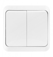 Smartbuy Юпитер выкл. ОУ  2 кл. бел. SBE-03w-10-SW2-0
