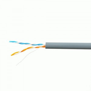 SkyNet Light кабель UTP 2x2x0,46, медный,  кат.5e, одножил., 100 м, коробка, серый