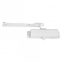 АЛЛЮР Доводчик дверной COMFORT ДД 168/3-5 A-W (до 120 кг) белый RAL9016, морозостойкий (10)