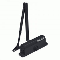 Доводчик дверной NOTEDO DC-120-I BLACK 100 - 140 кг черн.(10)