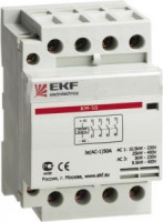 EKF Контактор модульный КМ 16А 4NО (3 мод.) km-3-16-40