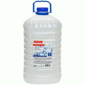 Мыло-крем жидкое OfficeClean Proffesional "Антибактериальное", ПЭТ, 5л