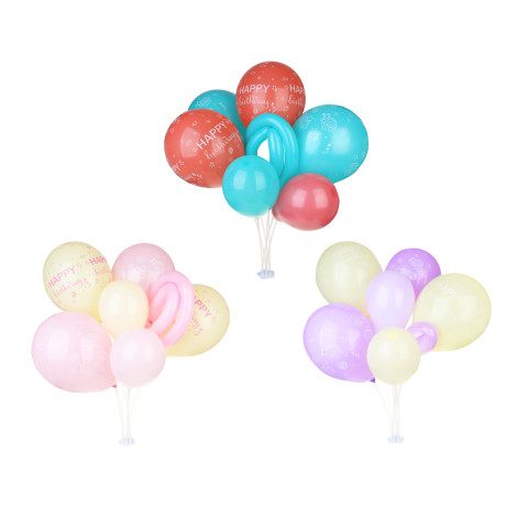 FNtastic Набор воздушных шаров 7 шт с подставкой, пластик, 3 цвета макарун