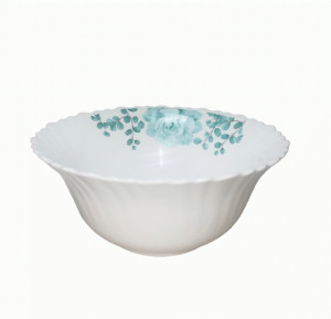 Салатник Зеленый сад 15см, 550мл стекло (кратность 6шт!!!) МФК MFK21056