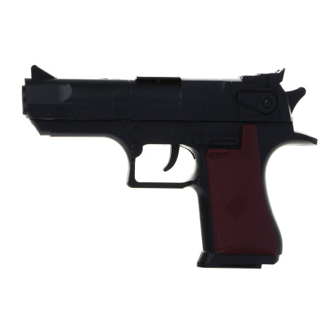 ИГРОЛЕНД Пистолет "Точный выстрел" с мягкими пулями, 12 пуль, 2 цели, TPR, PP, PVC, 19х26х2см