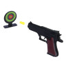 ИГРОЛЕНД Пистолет "Точный выстрел" с мягкими пулями, 12 пуль, 2 цели, TPR, PP, PVC, 19х26х2см