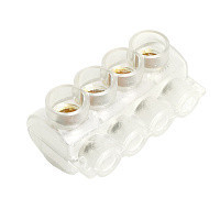 Stekker клемма монтажная 4-х контакт. д/сетей ул.осв. 130A KE10.504 (Al10-50/Cu2,5-35) LD611-4 50215