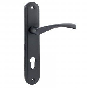 АЛЛЮР Комплект ручек 103-1 85 мм BL матовый черный (20)