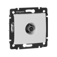 IEK VALENA мех. роз. TV СУ 1 мест. бел. (оконечная, RG6, 10dB) 774430